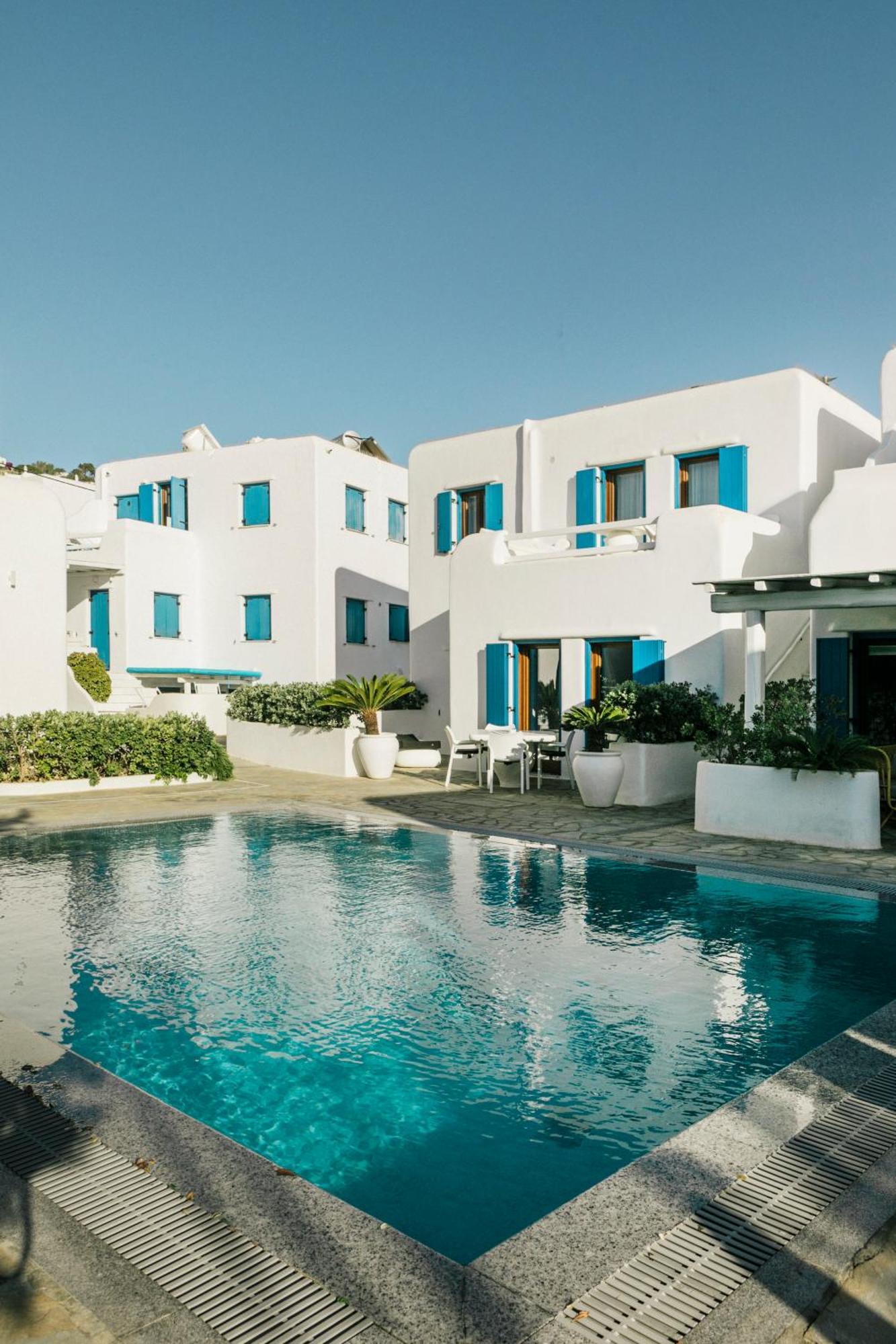 Enso Mykonos Living Lägenhet Mykonos Town Exteriör bild